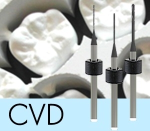 Picture of Versamill ax300/400 OEM Zirconia Tool D2.0xL18x50 ND3000, Diamond Ballnose Endmill.