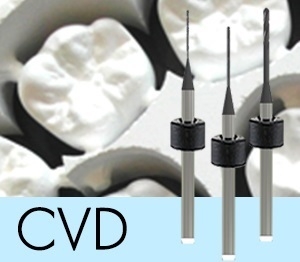 Picture of Versamill ax300/400 OEM Zirconia Tool D1.0xR0.5xLn16xOL50 Diamond Coated 2-Flute Ballnose Endmill.