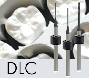 Picture of Versamill ax300/400 OEM Zirconia Tool D0.6xR0.3xLn10xOL45 Diamond Coated 2-Flute Ballnose Endmill.
