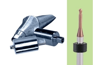 Picture of Versamill ax400 OEM Metal Tool D1.0xR0.5xLn8xOL42 TiSiN Coated 2-Flute Ballnose Endmill.