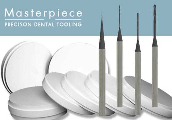 Picture for category Masterpiece Diamond Cutting Tools for Zirconia and Other Materials for Versamill 5XS and Compatible