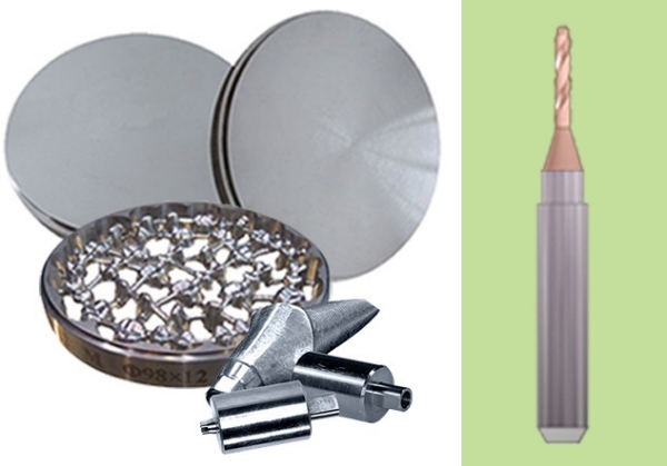 Picture of Versamill ax200/450/500 OEM Metal Tool D2.0xR1.0xLn12xOL50 TiSiN Coated 2-Flute Ballnose Endmill.