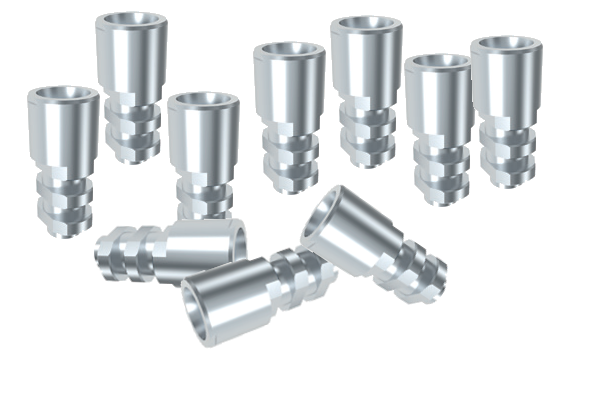 Picture of 5 pk - HIOSSEN-OSSTEM® GS (TS) Compatible Model Scanbody Regular Platform