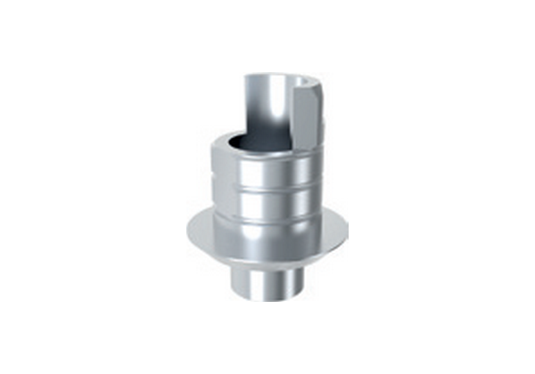 Picture of ZIMMER® Tapered Screw-Vent® Compatible Ti-base Yellow Ø5.7 Platform/No Hex Non-Engaging