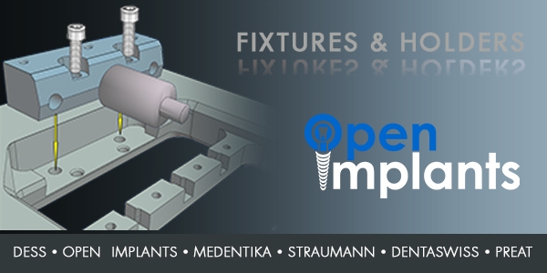 Picture for category ax200 Open Implant Fixtures & Holders