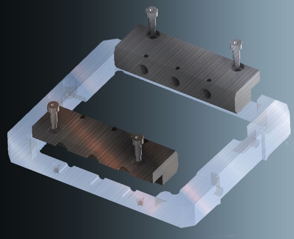 Picture of Versamill ax200 Dentaswiss®6-Unit Premill Abutment Fixture