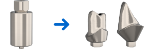 Picture of Straumann Bone Level® Compatible  PreMill Blank 3.3 NC