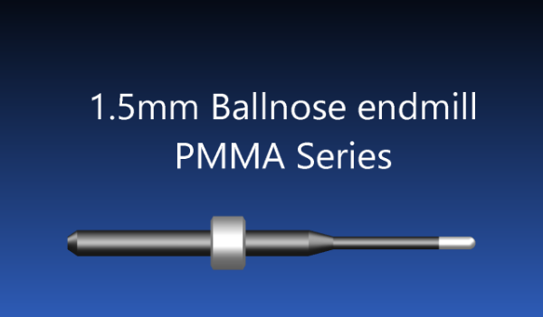 Picture of Versamill ax305D Masterpiece XL PMMA Tool D1.5xL16x47 DLC Coated Ballnose Endmill.