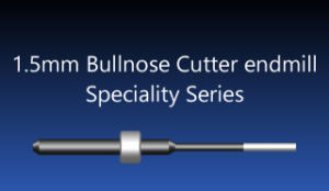 Picture of Versamill ax305D Masterpiece XL Zirconia Deep Screw Channel Tool D1.5xL22x50 CVD Diamond Coated Bullnose End Mill