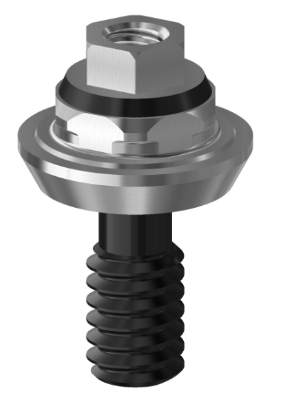 Picture of DESS: IPS Preprosthetic - Straight Multiunit Abutment - 1.0mm Collar Height - 40.202/1